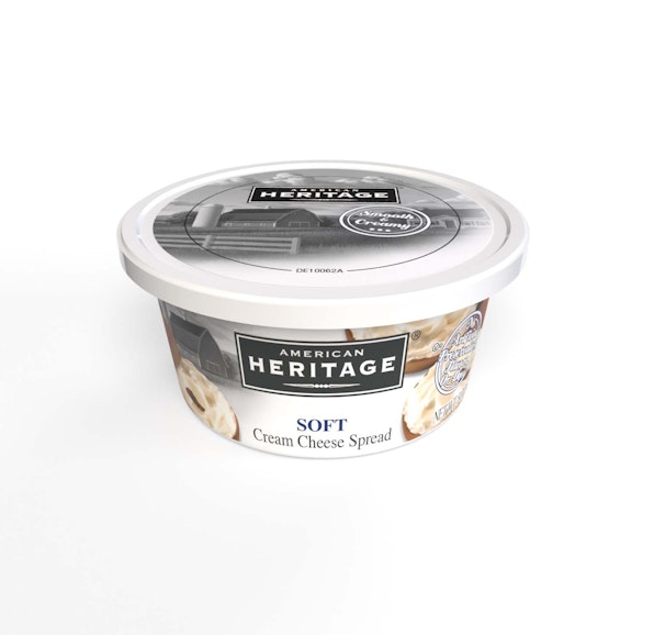 AMERICAN HERITAGE CREAM CHEESE SPREAD CUP - 12/8OZ
