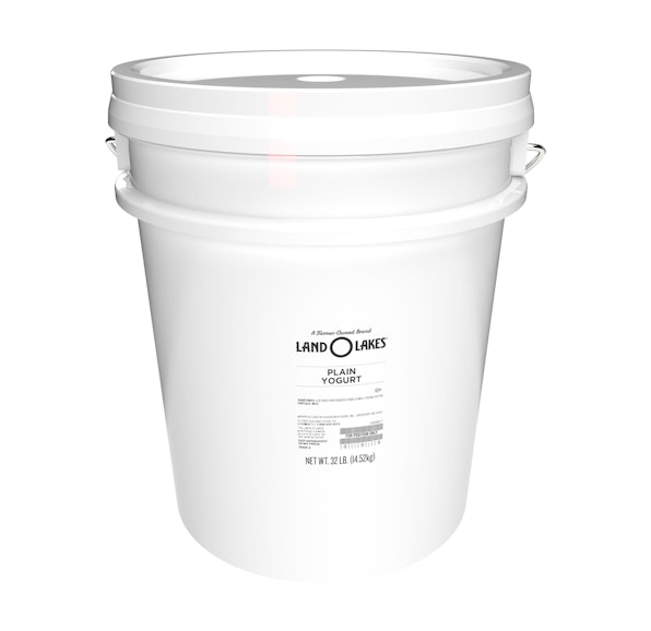 LAND O LAKES PLAIN YOGURT PAIL - 1/32#