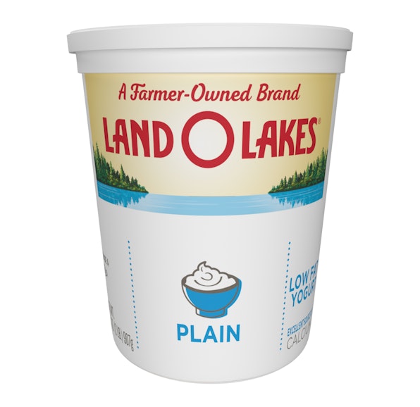 LAND O LAKES LOWFAT PLAIN YOGURT CUP – 6/2#