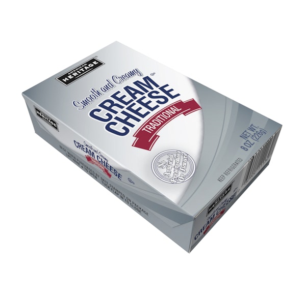 AMERICAN HERITAGE CREAM CHEESE BAR - 8OZ BAR 3 PACKS OF 12