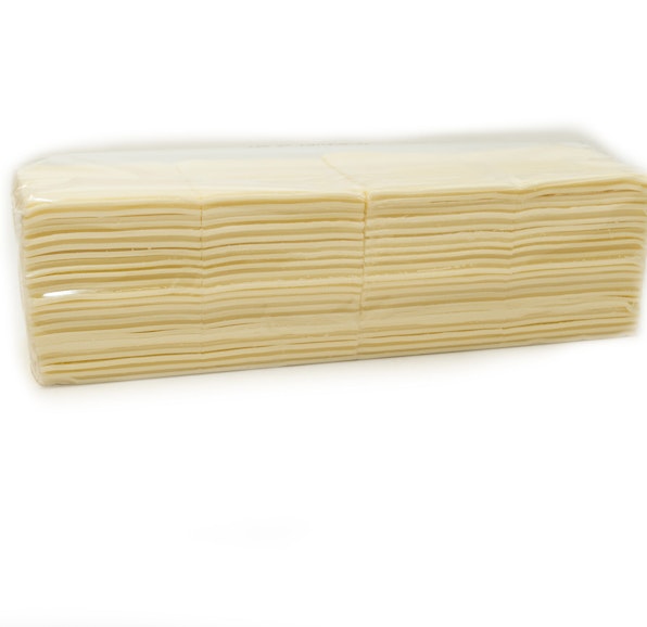 WHITE PASTEURIZED PROCESS RESTRICTED MELT AMERICAN SLICES - 4/5# 160 SLICES
