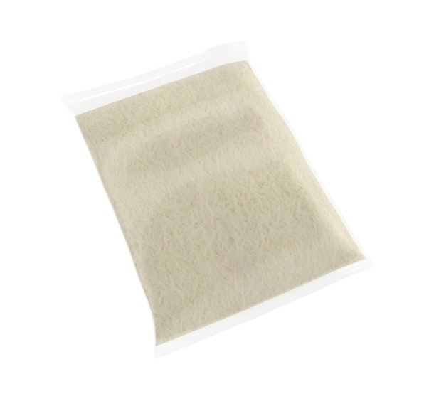 SHARP CHEDDAR WHITE FANCY SHREDS - 4/5#