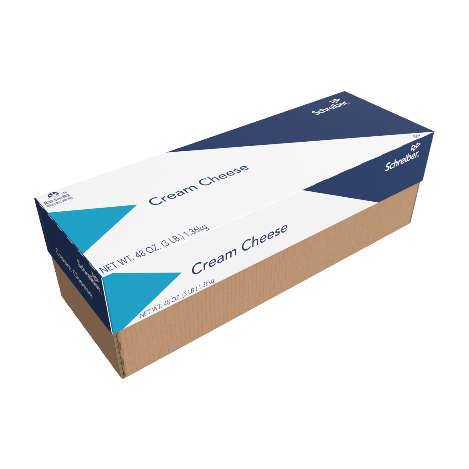 SCHREIBER CREAM CHEESE LOAF - 10/3#