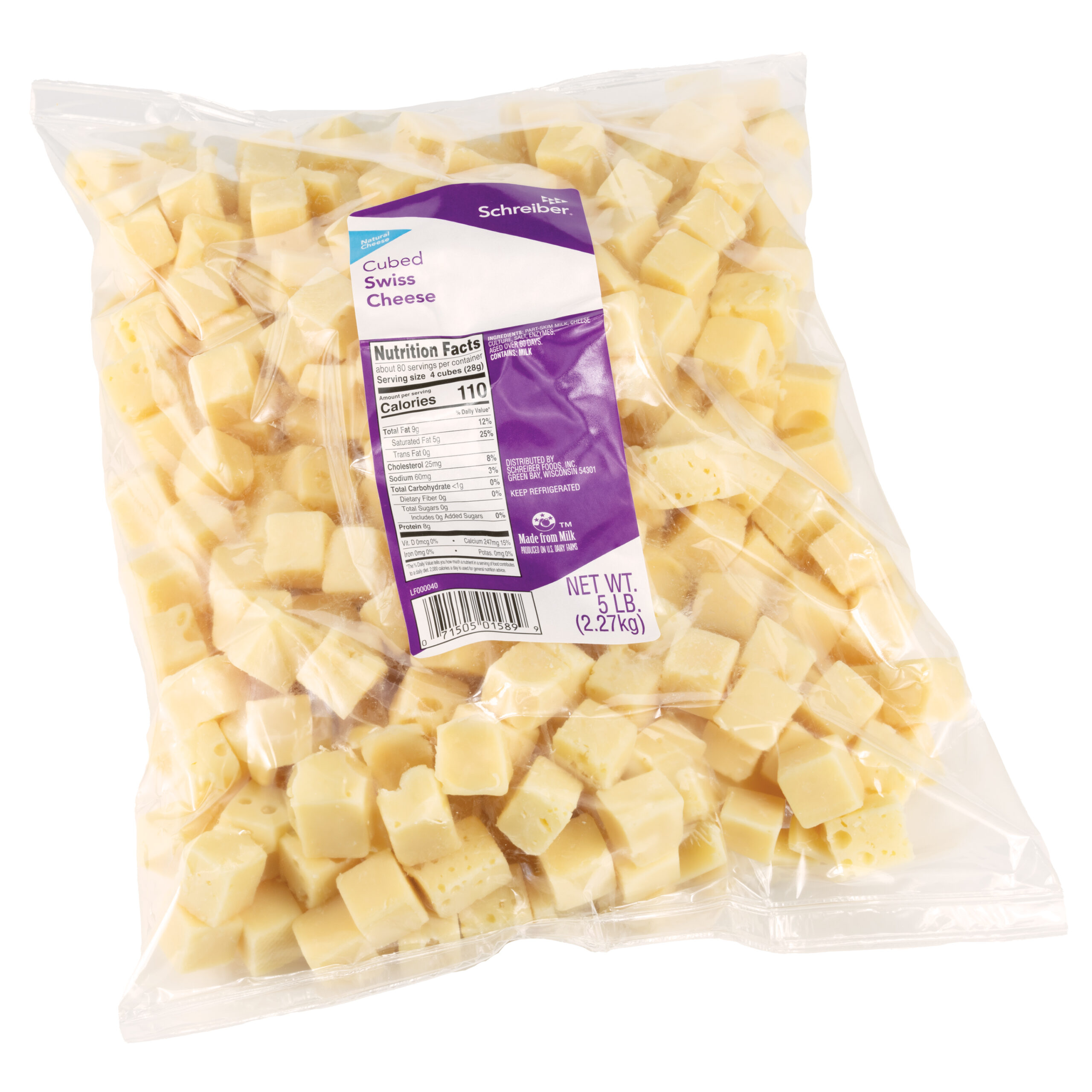 SCHREIBER SWISS SNACK CUBES - 4/5#