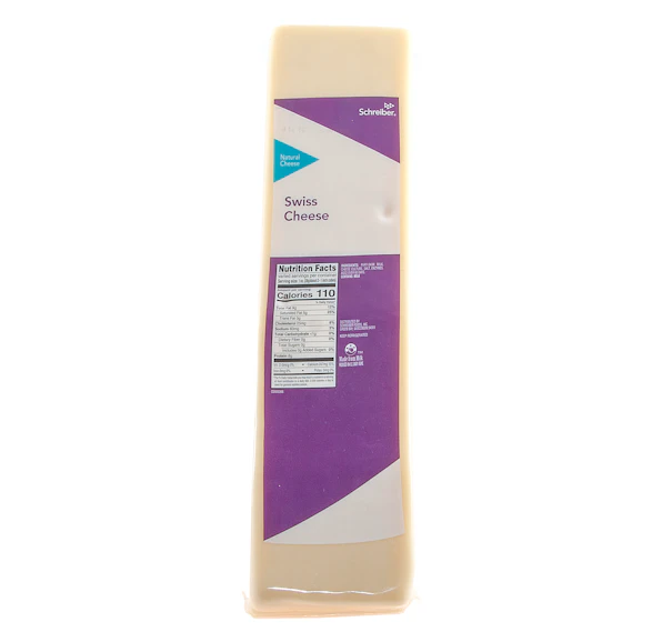 SCHREIBER SWISS LOAF SANDWICH CUT - 6/8-9# RANDOM WEIGHT