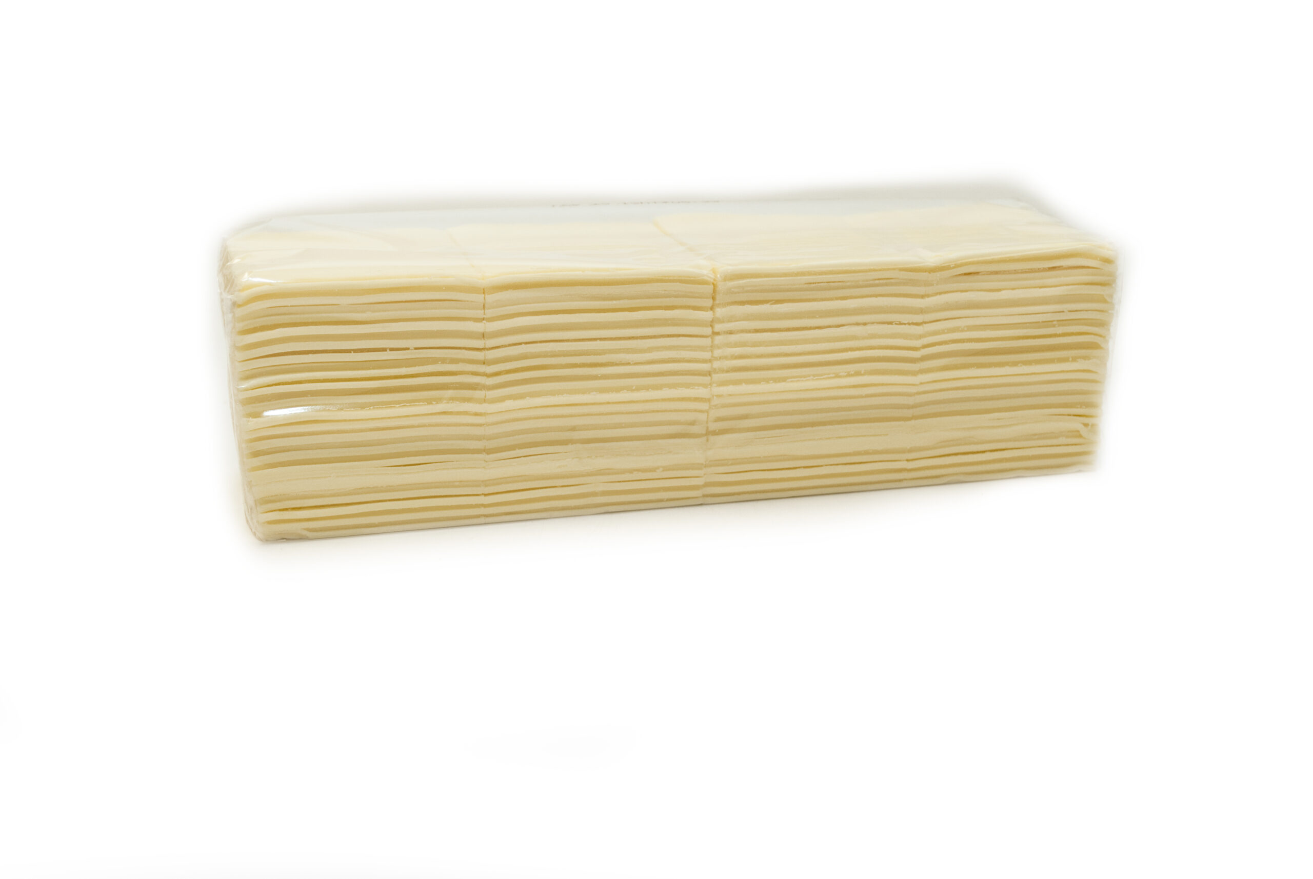 WHITE PASTEURIZED PROCESS RESTRICTED MELT AMERICAN SLICES - 4/5# 160 SLICES